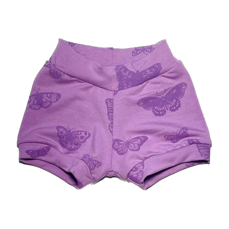 Bamboo Shorts - Lilac Butterflies