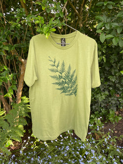 Cedar Unisex T-Shirt in Heather Green