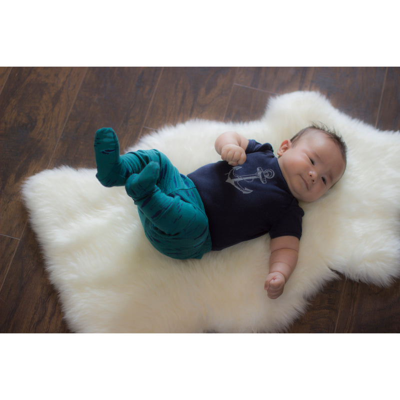 Baby Footie Pants - Narwhals